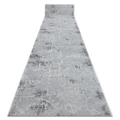 Rugsx ковровая дорожка Mefe 8725, серая, 100 см цена и информация | Ковры | kaup24.ee
