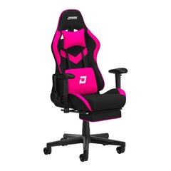 Профессиональное кресло для компьютерных ирг и офиса DARK, черного/ розового цвета цена и информация | Офисные кресла | kaup24.ee