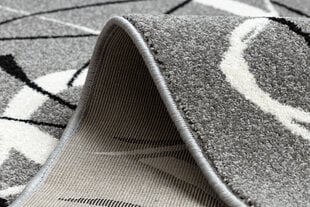 Rugsx ковровая дорожка Silver Choco, серая, 100 см цена и информация | Ковры | kaup24.ee