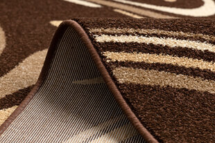 Rugsx ковровая дорожка Karmel Fryz, кофейная / коричневая, 100 см цена и информация | Ковры | kaup24.ee