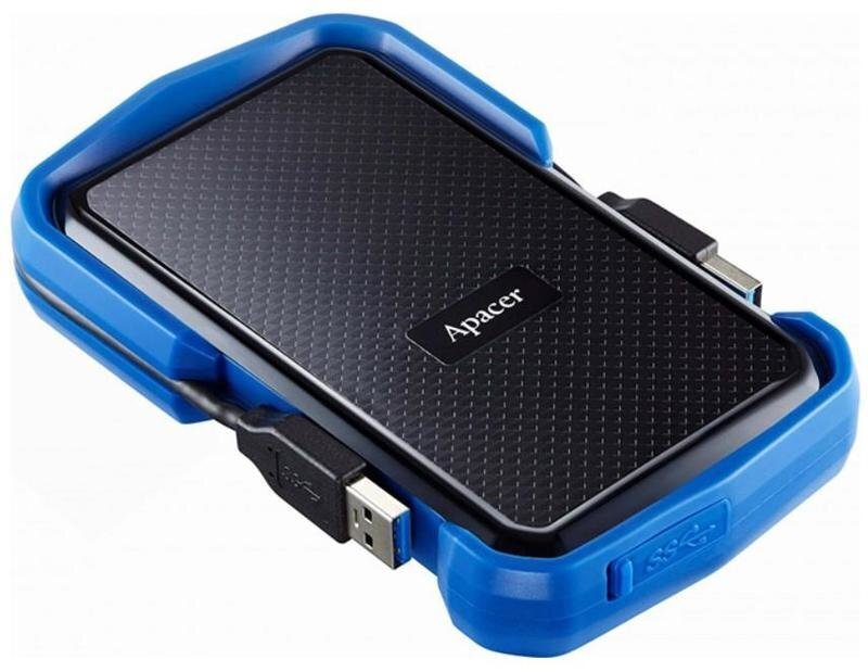 "apacer väline kõvaketas, ac631, 2.5", usb 3.0 (3.2 gen 1), 1tb, ap1tbac631u-1, sinine". hind ja info | Välised kõvakettad (SSD, HDD) | kaup24.ee