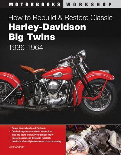 How to Rebuild and Restore Classic Harley-Davidson Big Twins 1936-1964 цена и информация | Reisiraamatud, reisijuhid | kaup24.ee