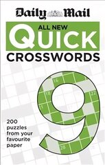 Daily Mail All New Quick Crosswords 9 hind ja info | Tervislik eluviis ja toitumine | kaup24.ee