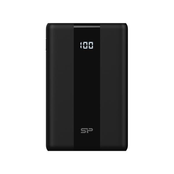 Akupank QP55 Silicon Powe 10000mAh, must hind ja info | Akupangad | kaup24.ee