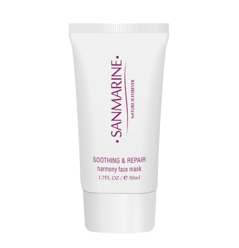 Elustav näomask Sanmarine Soothing & Repair harmony face Mask 50 ml hind ja info | Näomaskid, silmamaskid | kaup24.ee