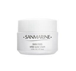 Niisutav kortsudevastane näokreem austriekstraktiga Sanmarine Skin Food white oyster Cream, 50 ml цена и информация | Кремы для лица | kaup24.ee