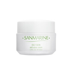 Näokreem probleemsele nahale Sanmarine Oily Skin anti acne Cream, 50 ml hind ja info | Näokreemid | kaup24.ee