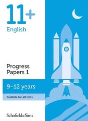 11plus English Progress Papers Book 1: KS2, Ages 9-12 2nd edition цена и информация | Книги для подростков и молодежи | kaup24.ee