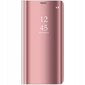Telefoni kaaned Mocco Clear View Samsung Galaxy S23, roosa hind ja info | Telefoni kaaned, ümbrised | kaup24.ee