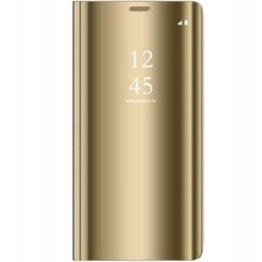 Telefoni kaaned Mocco Clear View Samsung Galaxy S23, Gold цена и информация | Чехлы для телефонов | kaup24.ee