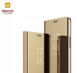 Telefoni kaaned Mocco Clear View Samsung Galaxy S23, Gold hind ja info | Telefoni kaaned, ümbrised | kaup24.ee
