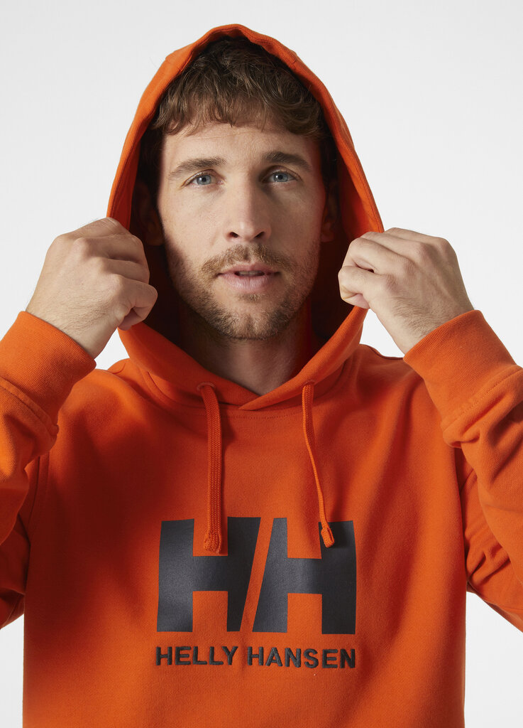 Helly Hansen meeste dressipluus HH LOGO, oranž hind ja info | Meeste pusad | kaup24.ee