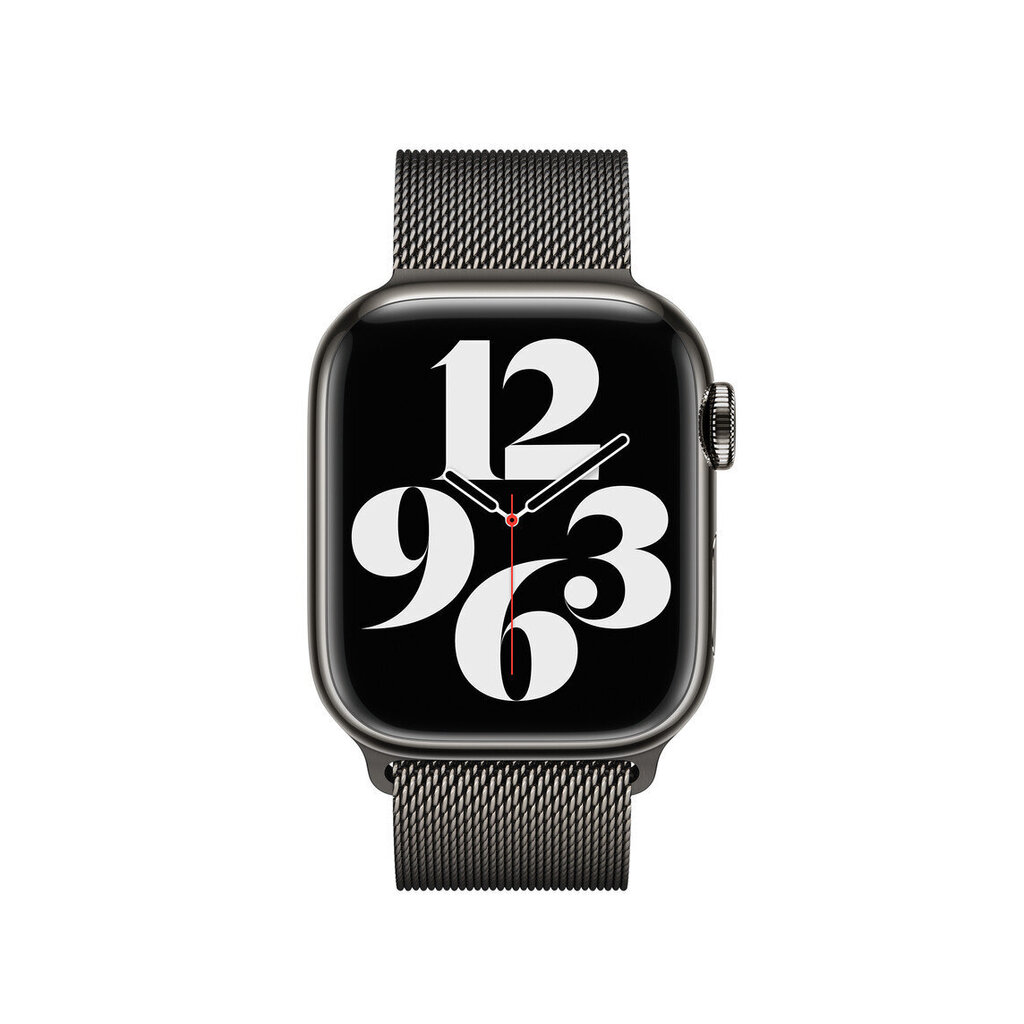 Apple Watch Milanese Loop BLACK 42-44-45mm цена и информация | Nutikellade ja nutivõrude tarvikud | kaup24.ee