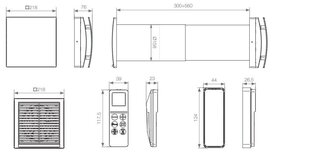 Seinale mini rekuperaator Aerauliqa Quantum NEXT цена и информация | Кондиционеры, рекуператоры | kaup24.ee