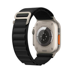 Apple Watch Alpine Loop Black 42-44-45mm hind ja info | Nutikellade ja nutivõrude tarvikud | kaup24.ee