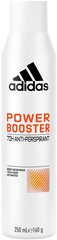 Spreideodorant Adidas Power Booster naistele, 150 ml цена и информация | Дезодоранты | kaup24.ee