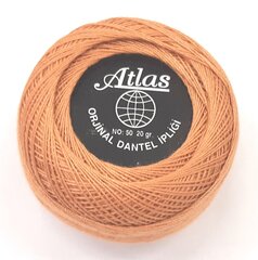 Heegelniidid Atlas, värvus pruun 1R18 hind ja info | Heegeldamistarvikud | kaup24.ee