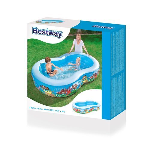 Täispuhutav bassein Bestway Play Pool, 262x157x46 cm hind ja info | Basseinid | kaup24.ee
