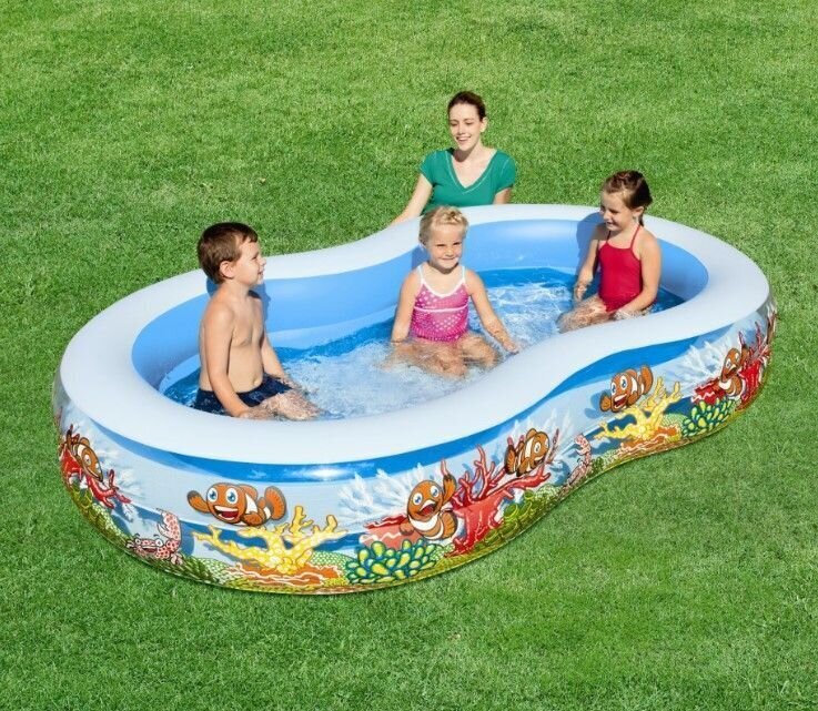 Täispuhutav bassein Bestway Play Pool, 262x157x46 cm hind ja info | Basseinid | kaup24.ee