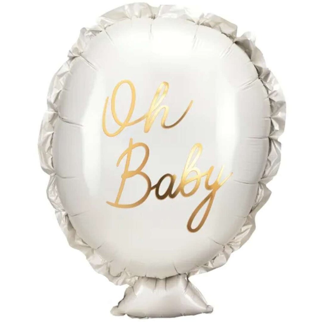 Fooliumist õhupall "Oh Baby" 53&69 cm hind ja info | Õhupallid | kaup24.ee