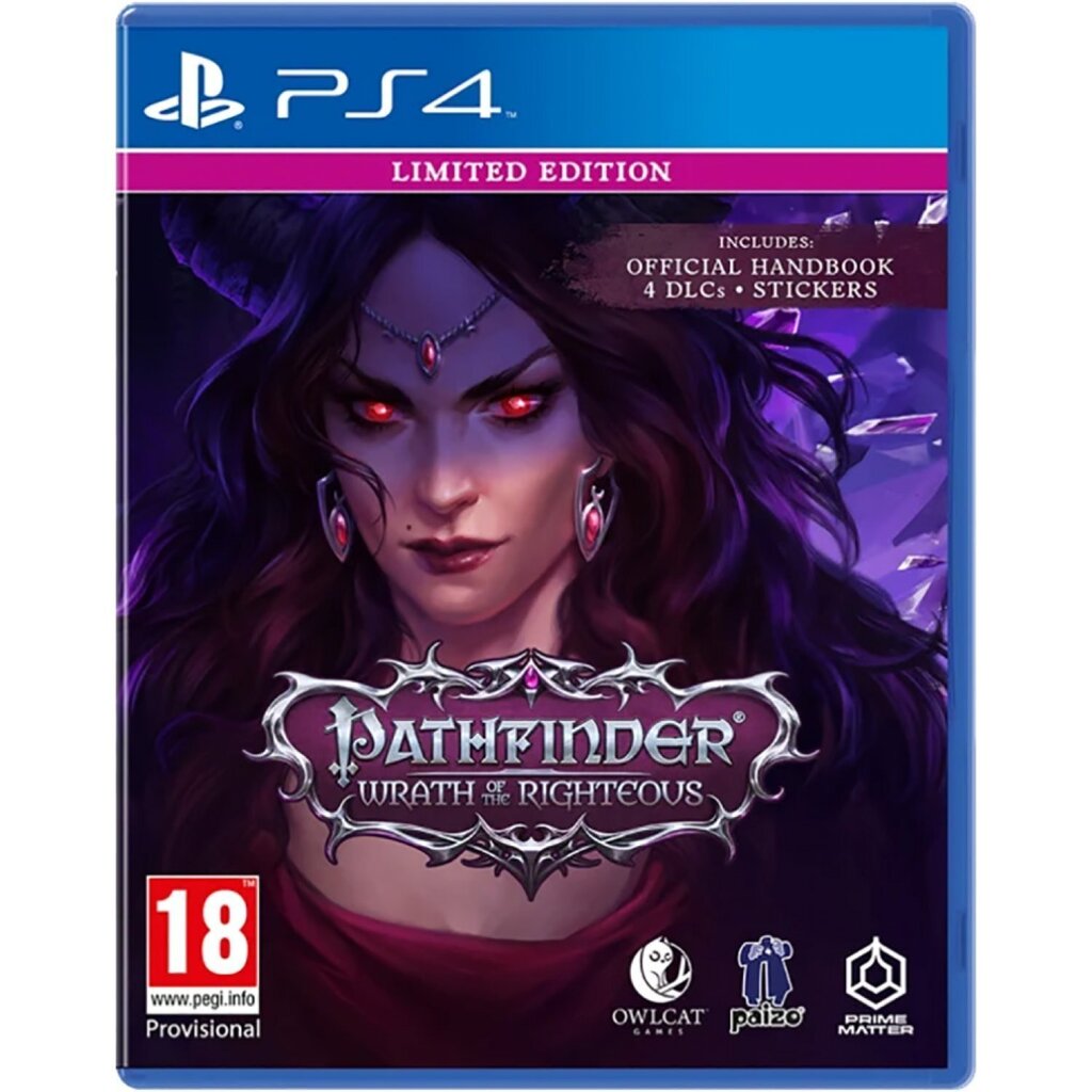 Pathfinder Wrath of The Righteous Limited Edition PS4 цена и информация | Arvutimängud, konsoolimängud | kaup24.ee