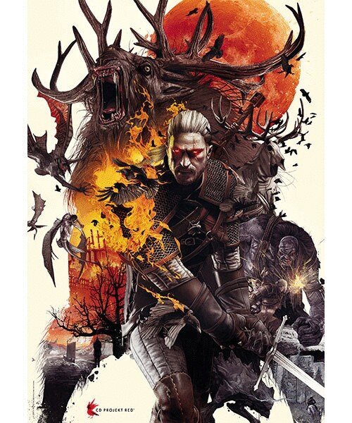 The Witcher 3: Wild Hunt Monsters hind ja info | Pusled | kaup24.ee