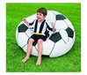 Täispuhutav tugitool Bestway Soccer Ball, 114 x 112 x 66 cm. цена и информация | Täispuhutavad madratsid ja mööbel | kaup24.ee