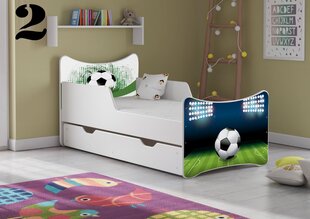 Кровать с матрасом и ящиком SMB Big 2, 180x90 см цена и информация | Детские кровати | kaup24.ee