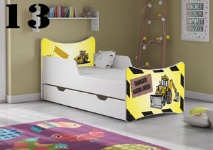 Voodi koos madratsi ja voodikastiga SMB Medium 13, 160x80 cm цена и информация | Детские кровати | kaup24.ee