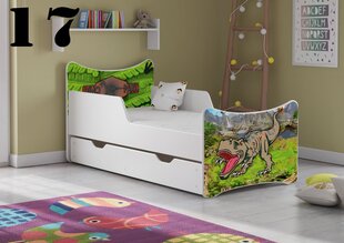 Кровать с матрасом и ящиком SMB Medium 17, 160x80 см цена и информация | Детские кровати | kaup24.ee