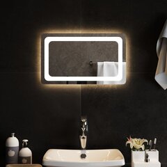 vidaXL LED-vannitoapeegel, 50x30 cm цена и информация | Зеркала | kaup24.ee