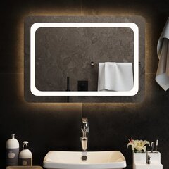 vidaXL LED-vannitoapeegel, 70x50 cm цена и информация | Подвесные зеркала | kaup24.ee