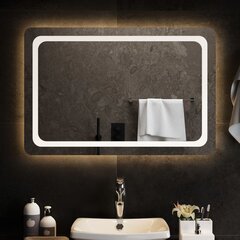 vidaXL LED vannitoapeegel, 90x60 cm hind ja info | Peeglid | kaup24.ee