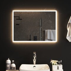 vidaXL LED-vannitoapeegel, 50x70 cm цена и информация | Подвесные зеркала | kaup24.ee