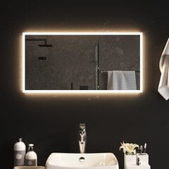 vidaXL LED vannitoapeegel, 40x80 cm hind ja info | Peeglid | kaup24.ee