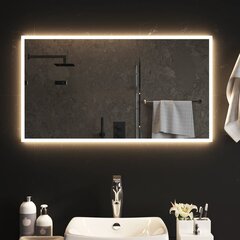 vidaXL LED-vannitoapeegel, 50x90 cm цена и информация | Зеркала | kaup24.ee