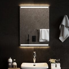 vidaXL LED-vannitoapeegel, 50x70 cm hind ja info | Peeglid | kaup24.ee