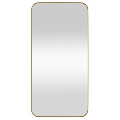 vidaXL seinapeegel, kuldne, 40x80 cm, ristkülik цена и информация | Зеркала | kaup24.ee