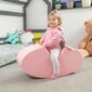 KiddyMoon Schaumstoff Wippe Baby Hüpfer Für Kinder, roosa hind ja info | Imikute mänguasjad | kaup24.ee