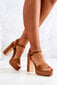 Naiste sandaalid Big Star JJ274530, pruun hind ja info | Naiste sandaalid | kaup24.ee
