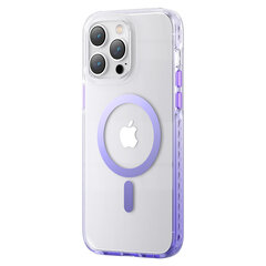 Kingxbar PQY Ice Crystal iPhone 14 Plus MagSafe, lilla цена и информация | Чехлы для телефонов | kaup24.ee