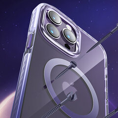 Kingxbar PQY Ice Crystal iPhone 14 Pro MagSafe jaoks, hall hind ja info | Telefoni kaaned, ümbrised | kaup24.ee
