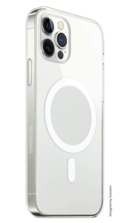 Swissten Clear Jelly MagStick telefonile iPhone 14 Plus, läbipaistev hind ja info | Telefoni kaaned, ümbrised | kaup24.ee