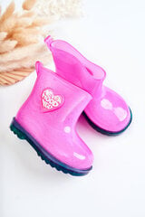 Laste brokaatgaloshes fuksia vihm 19736-69 цена и информация | Резиновые сапоги детские | kaup24.ee