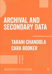 Archival and Secondary Data цена и информация | Энциклопедии, справочники | kaup24.ee