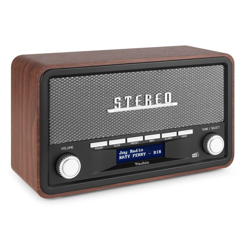 Audizio Foggia Retro DAB+ raadio, hall hind ja info | Raadiod ja äratuskellad | kaup24.ee