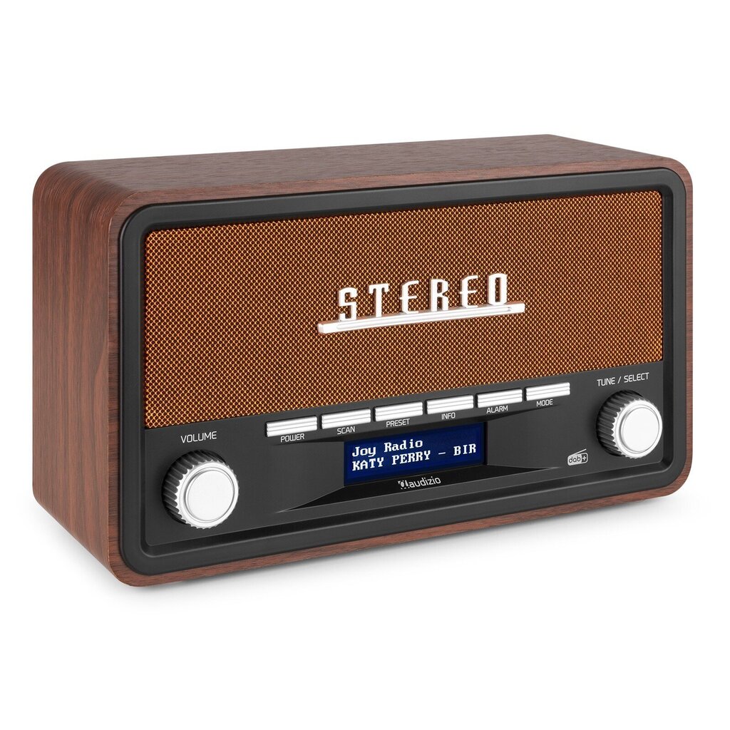 Audizio Foggia Retro DAB+ raadio, vask hind ja info | Raadiod ja äratuskellad | kaup24.ee