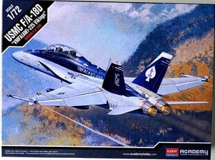 Liimitav mudel Academy Hobby 12422 F/A 18D HORNET US MARINES 1/72 цена и информация | Склеиваемые модели | kaup24.ee