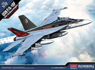 Liimitav mudel Academy Hobby 12577 USN F/A-18F "VFA-154 Black Knights" 1/72 hind ja info | Liimitavad mudelid | kaup24.ee