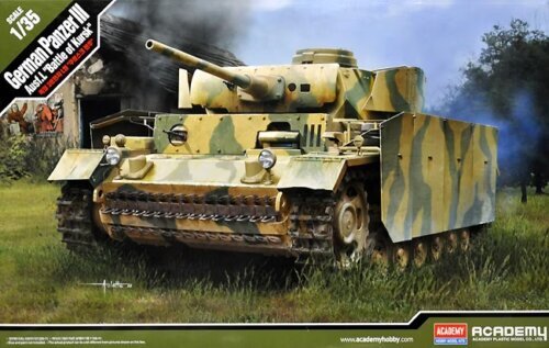 Liimitav mudel Academy Hobby 13545 German Panzer III Ausf.L "Battle of Kursk" 1/35 hind ja info | Liimitavad mudelid | kaup24.ee